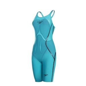 Speedo LZR Racer Kneeskin Open Back Tech Suit Size 20